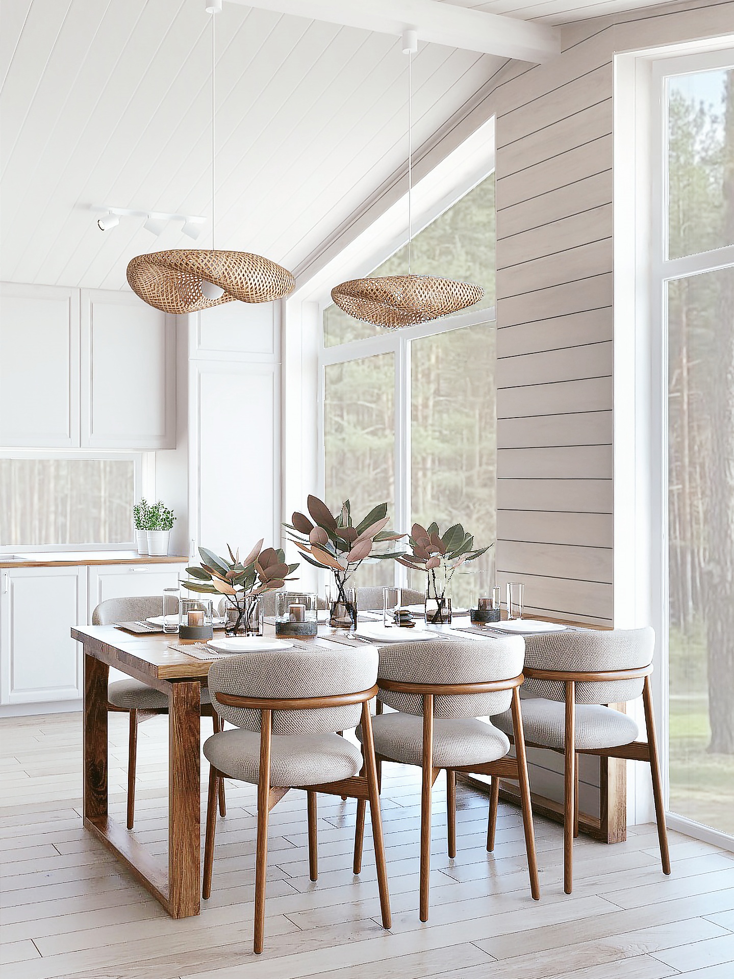 Essbereich f&uuml;r 6 Personen